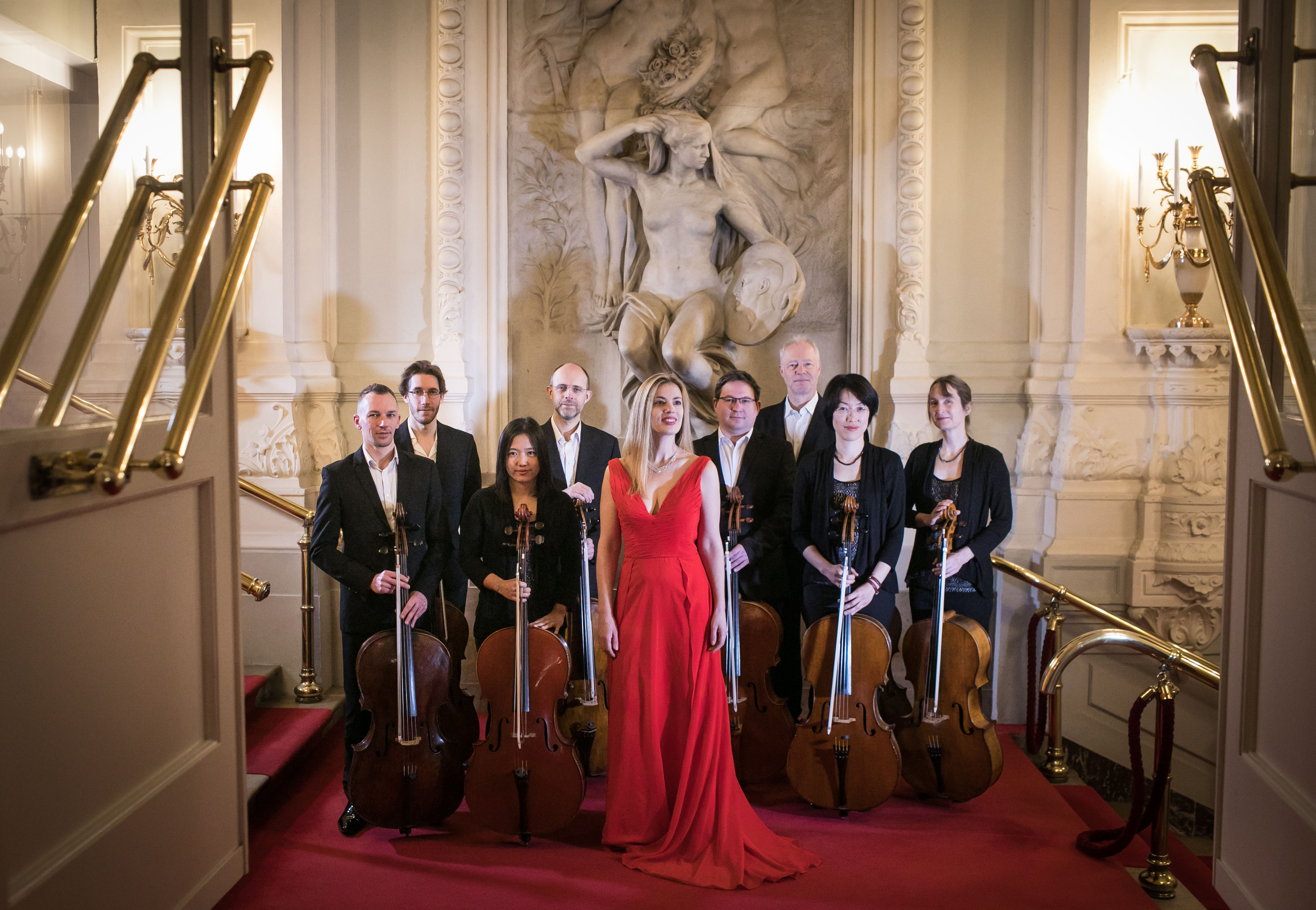 Elise Caluwaerts en cello-octet O Celli